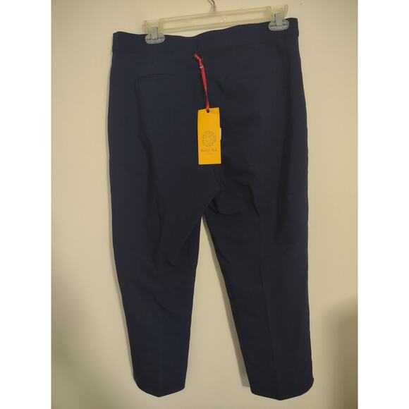 Ruby Rd. Navy Ankle Pants - Picture 4 of 4